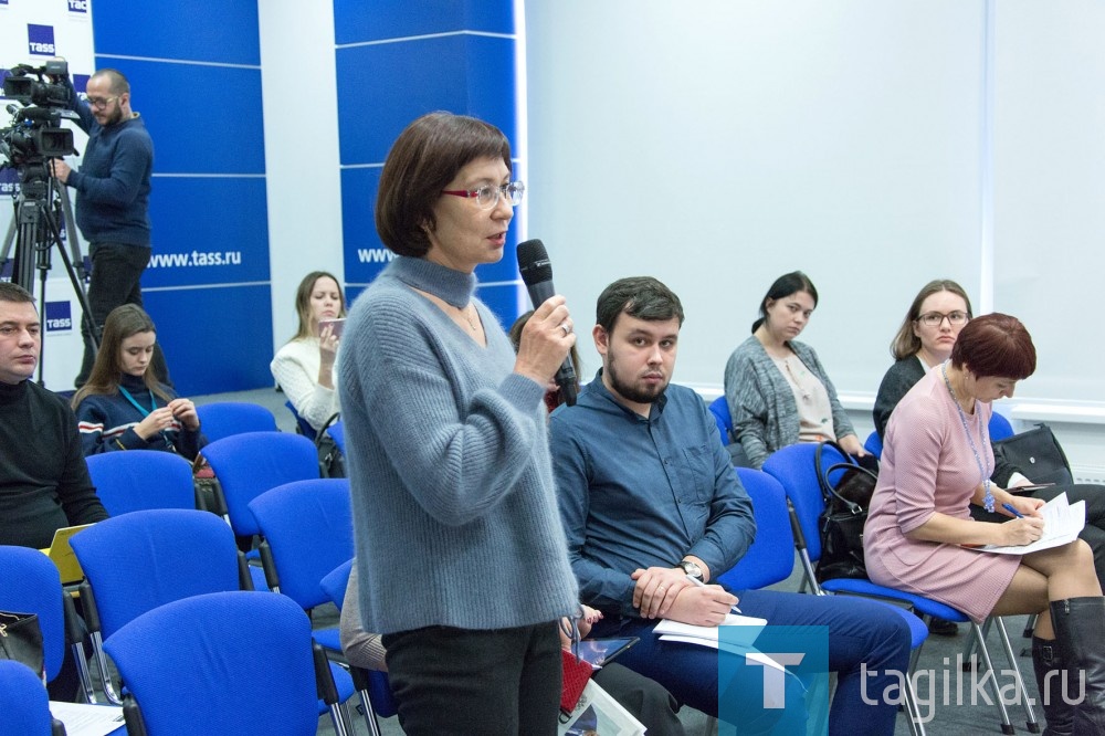 В пресс-центре ТАСС прошла встреча Владислава Тетюхина и Сергея Носова с журналистами