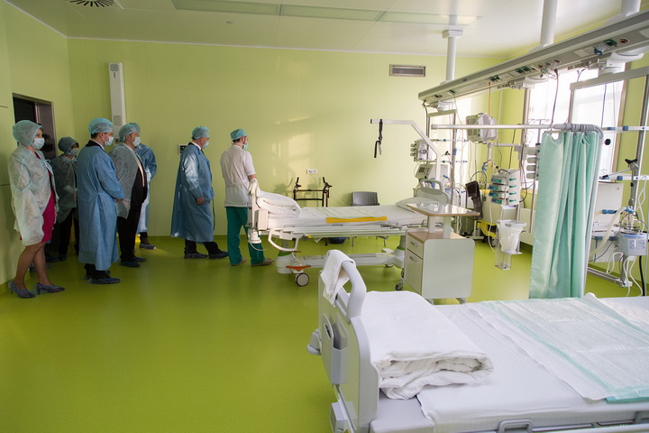 Перспективные планы остаются в силе
Реанимационный зал.
