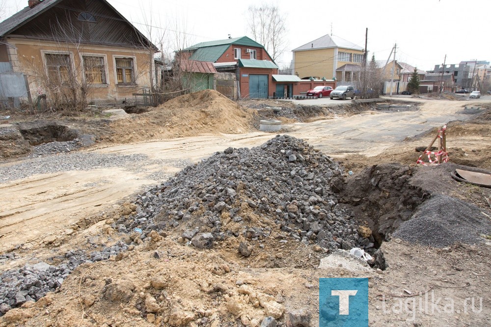 Ремонт дороги на Грибоедова