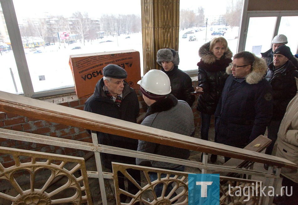 Оперативка по ремонту цирка 27.01.2017г.