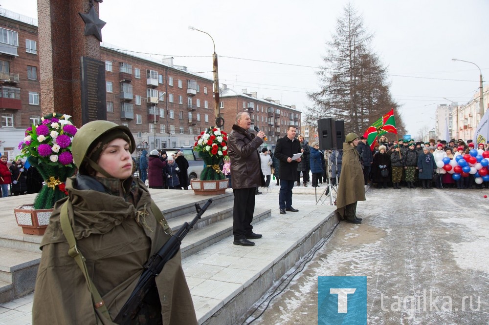 Митинг, посвященный 75-летию победы в Сталинградской битве