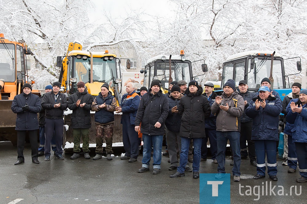 Парад коммунальной техники