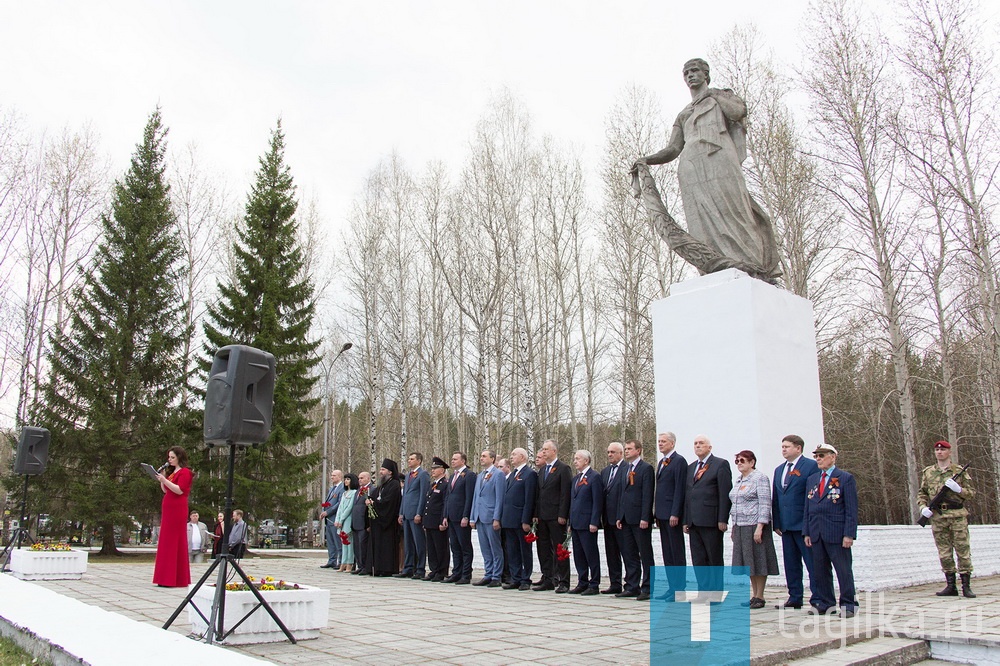 Митинг, посвященный Дню Победы в Великой Отечественной войне 1941-1945 гг. Мемориал Воинской Славы, Рогожино