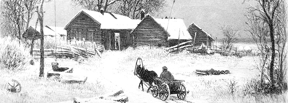 «Таинственно шумит лесная тишина…» Графика.