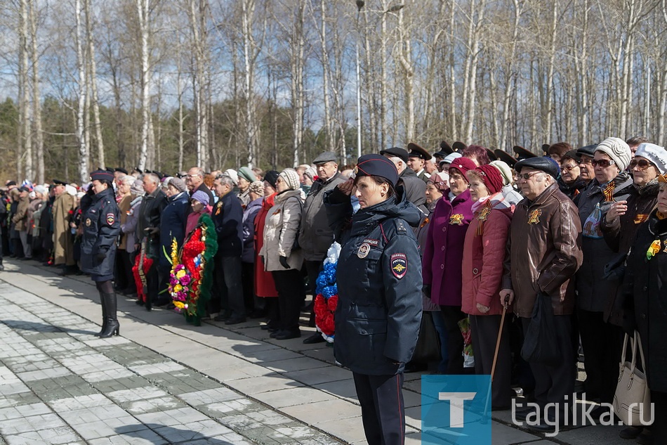 Митинг, посвященный 72-ой годовщине Победы в Великой Отечественной войне