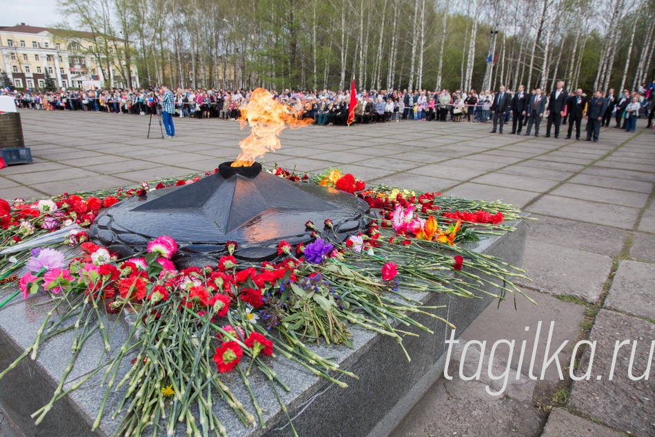 Торжественно-траурный митинг. НТМК.