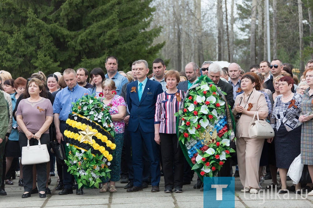 Митинг, посвященный Дню Победы в Великой Отечественной войне 1941-1945 гг. Мемориал Воинской Славы, Рогожино