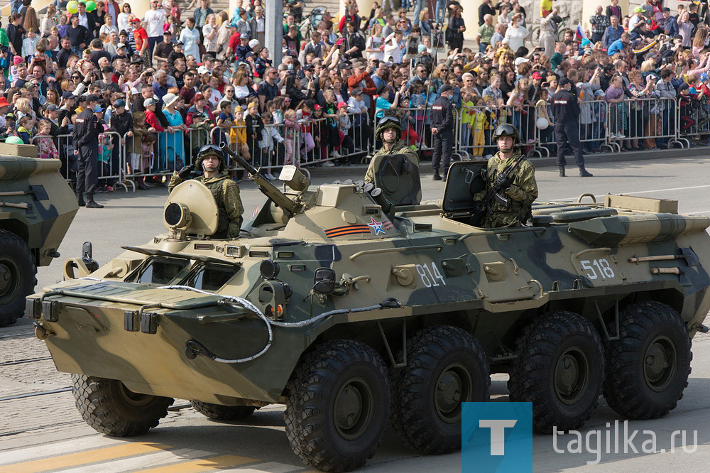 Тагильчане встретили 76-ю годовщину Победы в Великой Отечественной войне