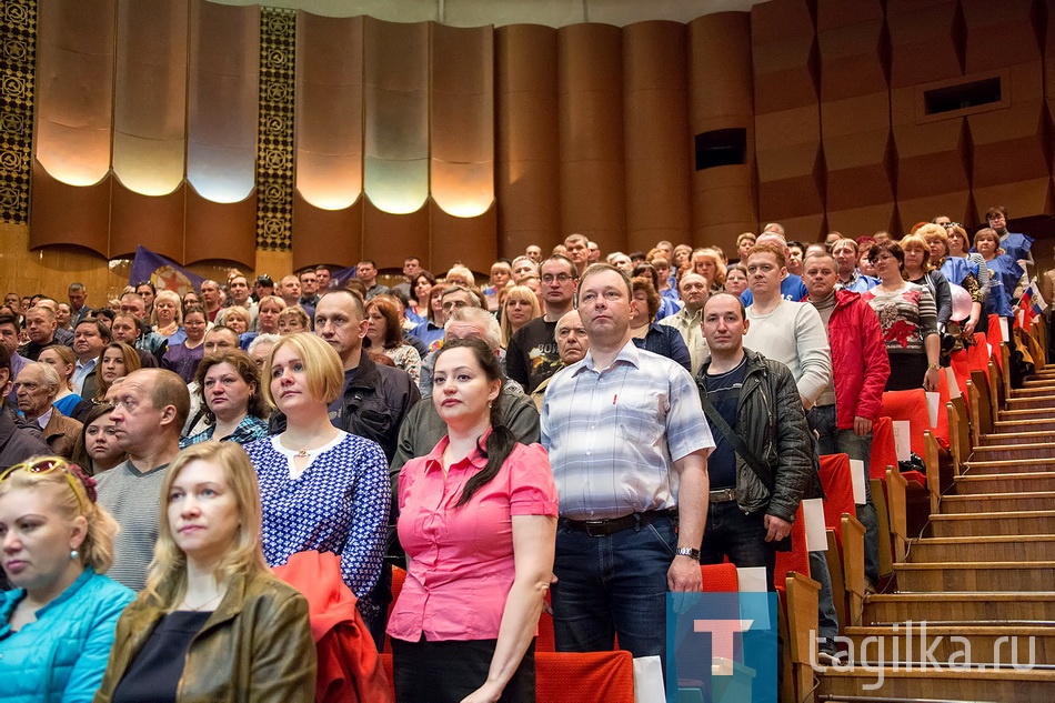 В Нижнем Тагиле празднуют Первомай