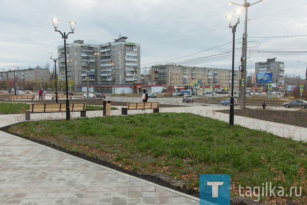 В Дзержинском районе Нижнего Тагила благоустроили две общественные территории