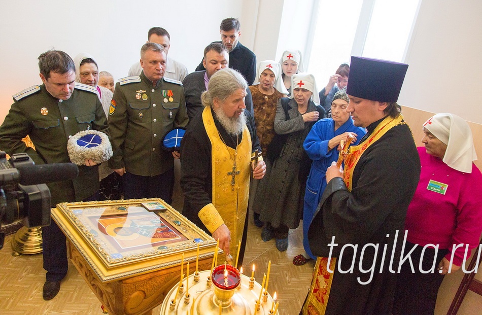 Открытие домового храма во второй городской больнице.