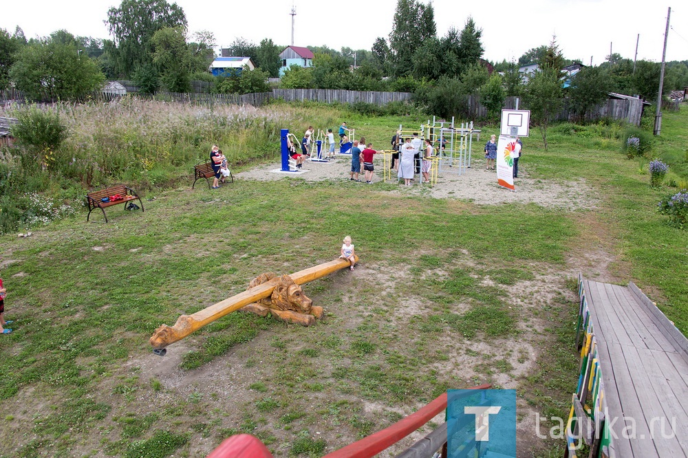 Спортплощадка в ТОС Молодежный