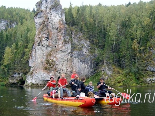 Впервые в честь открытия уральского туристического сезона состоялся Речной парад на Чусовой