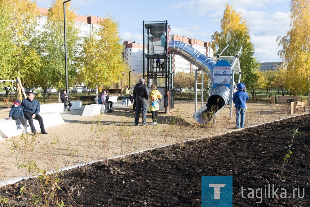 Парк Победы стал местом притяжения жителей микрорайона