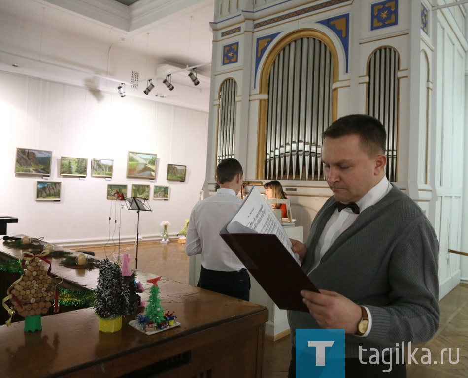Хор "Воскресение".Репетиция.