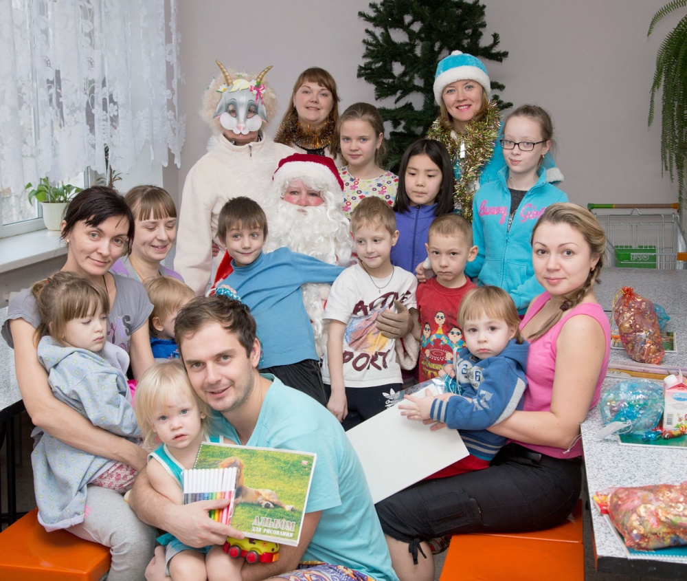 Новогодний утренник в больнице
