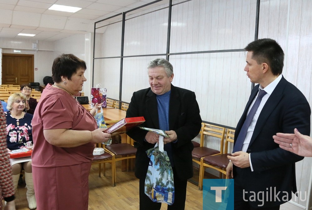 Награждение победителей конкурса "Новогодний ТОС".