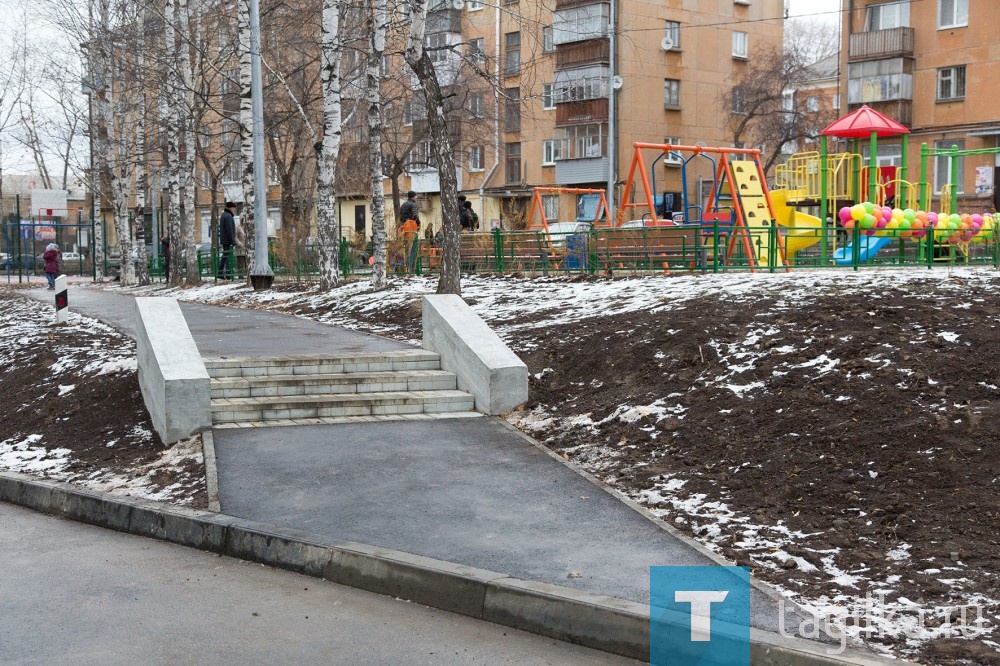 В Нижнем Тагиле благоустроили три двора