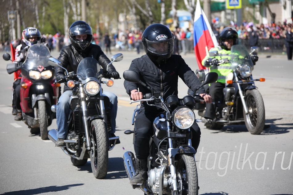 День Победы! Байкеры.