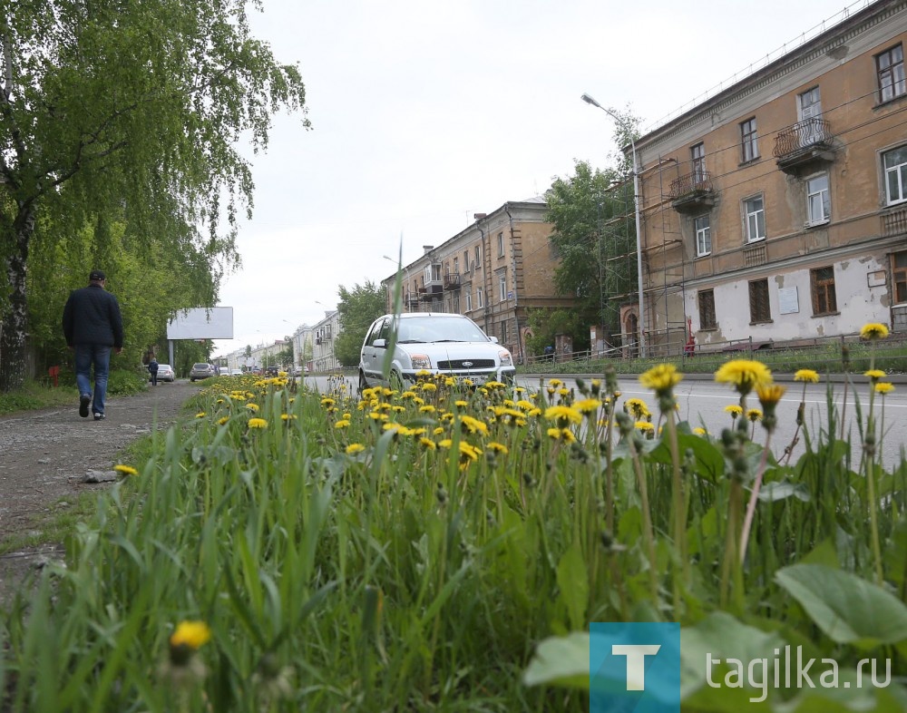 Объезд корреспондентами Т.Р.по благоустройству улиц и дорог города