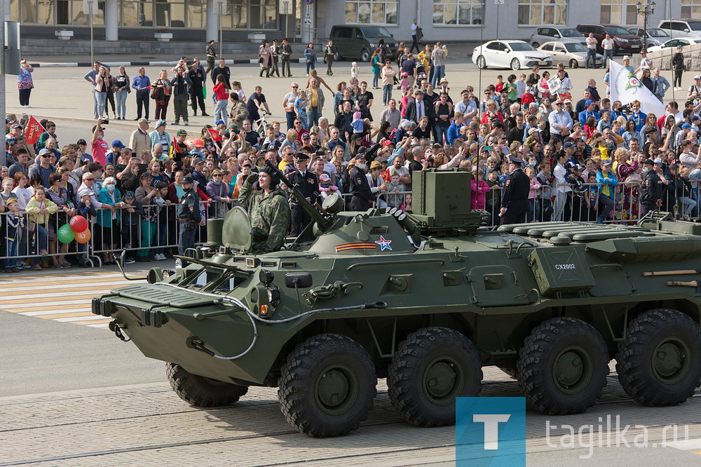 Тагильчане встретили 76-ю годовщину Победы в Великой Отечественной войне