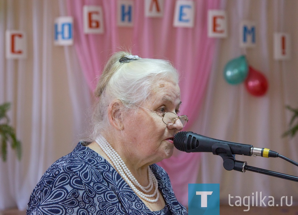 Юбилей И.Г. Белавиной в клубе"Луначарец".