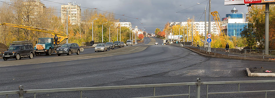 Мост по Фрунзе. 10.10.2016.