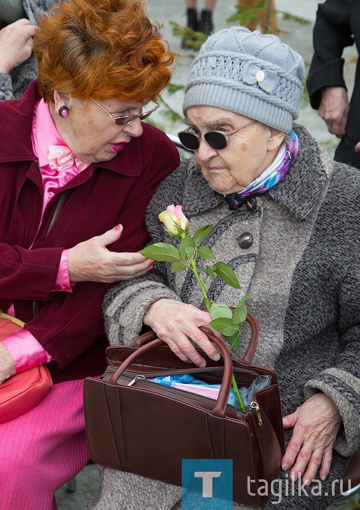 "Поляна ветеранов".