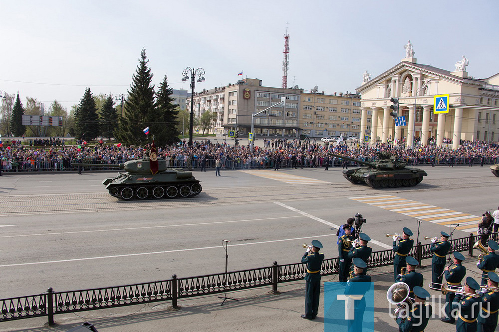 Тагильчане встретили 76-ю годовщину Победы в Великой Отечественной войне