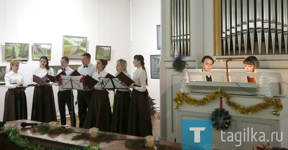 Хор "Воскресение".Репетиция.