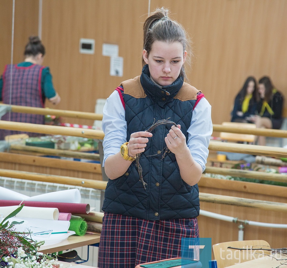  Конкурс в рамках  WorlSkills Russia. Флористика.