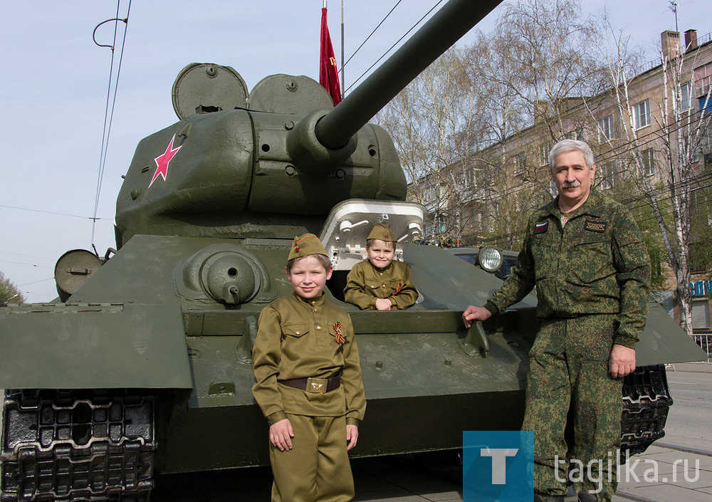 Подготовка военной техники для участия в параде Победы