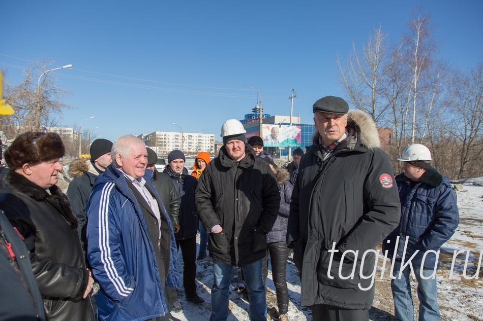 Объезд. Строительство моста.
