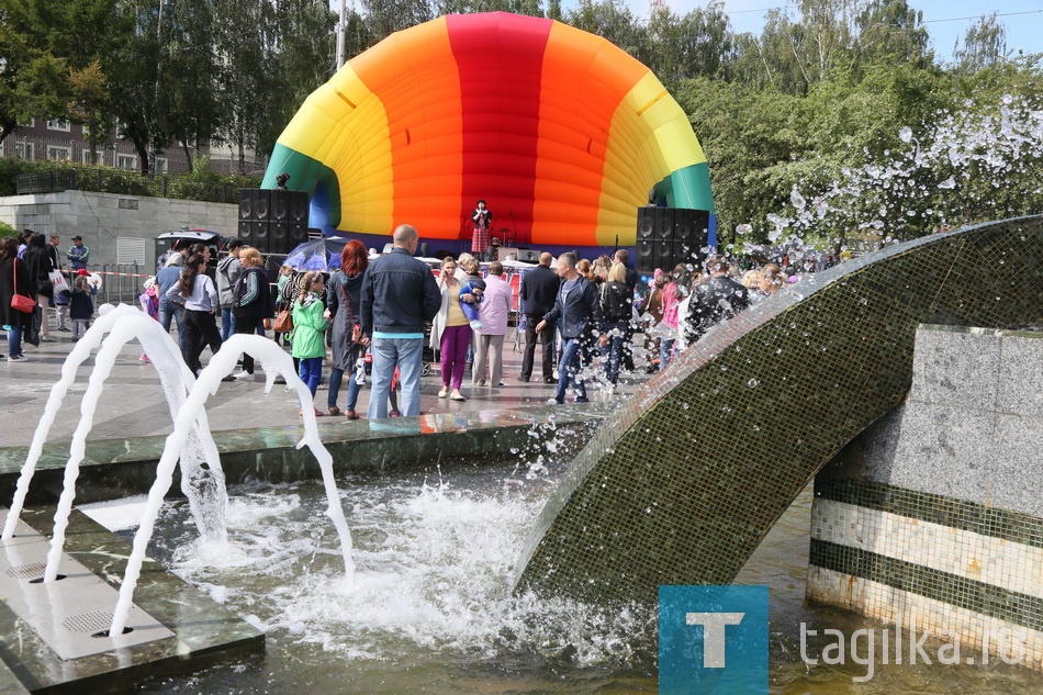 День города-2017.Набережная.Фонтан.Театральный сквер