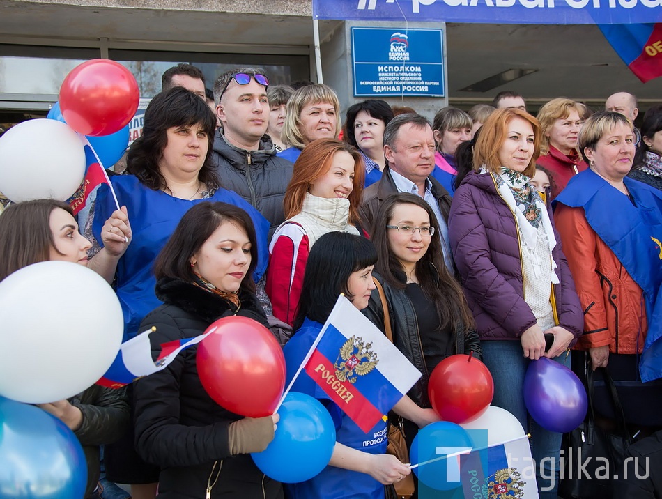 В Нижнем Тагиле празднуют Первомай