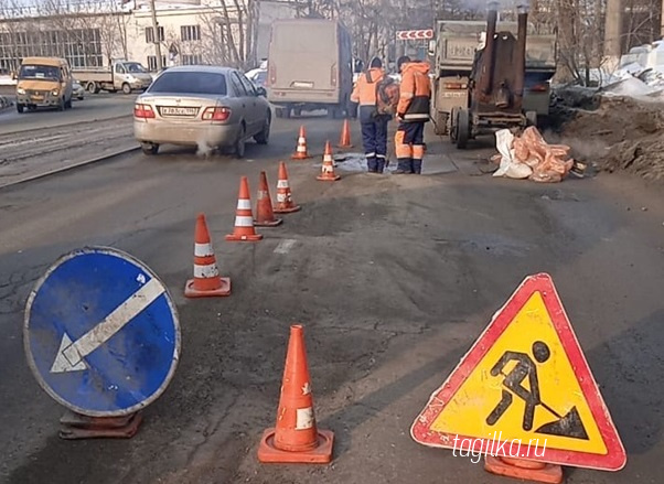 В Нижнем Тагиле начался ямочный ремонт дорог
