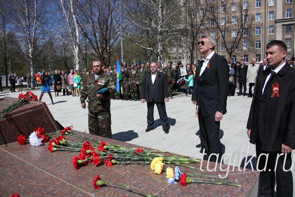 День Победы! У памятника тагильчанам, погибшим в локальных войнах планеты.