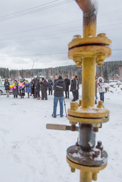 В Черноисточинске запустили газопровод