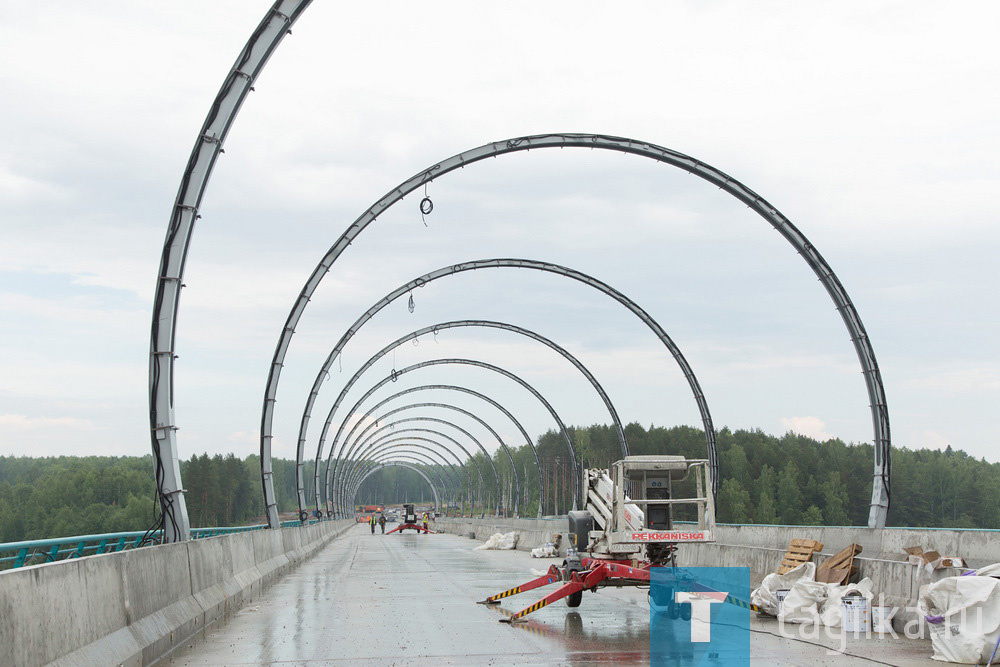 Открытие моста через Тагильский пруд запланировано на середину августа