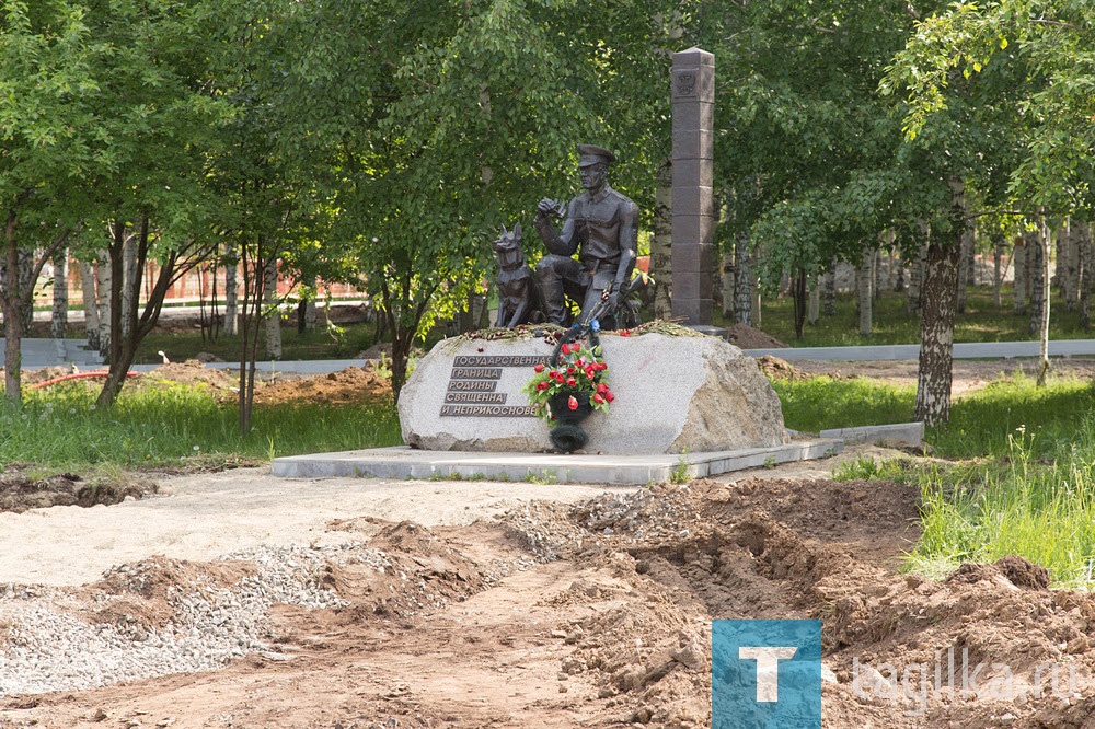 В парке Победы в Нижнем Тагиле на следующей неделе начнут укладывать тротуарную плитку