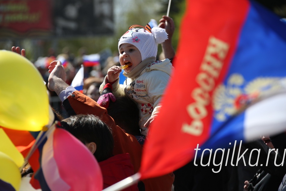 День Победы! Праздничная демонстрация. Продолжение.