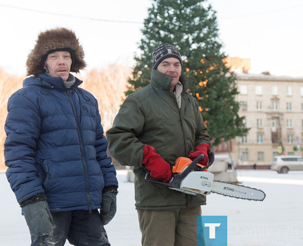 В Нижнем Тагиле строится ледовый городок