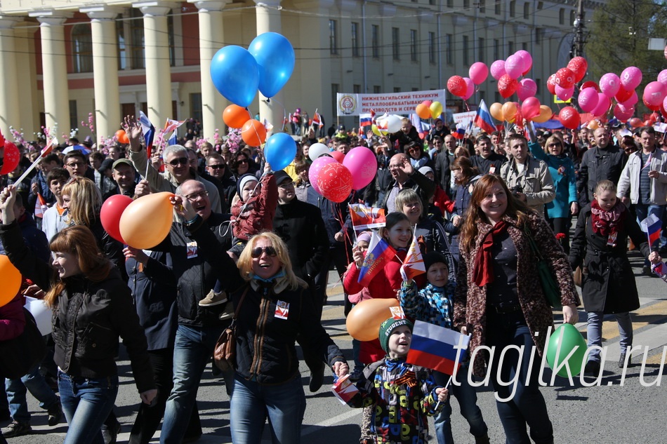 День Победы! Праздничная демонстрация. Продолжение.