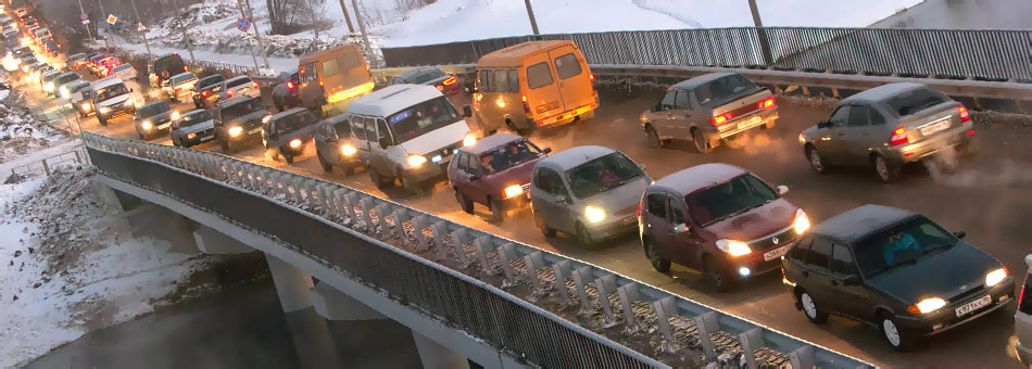 Привыкаем ездить по новому.