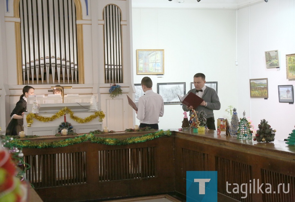 Хор "Воскресение".Репетиция.