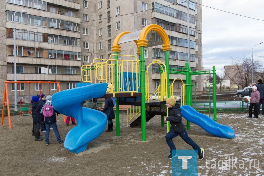 В Нижнем Тагиле благоустроили три двора