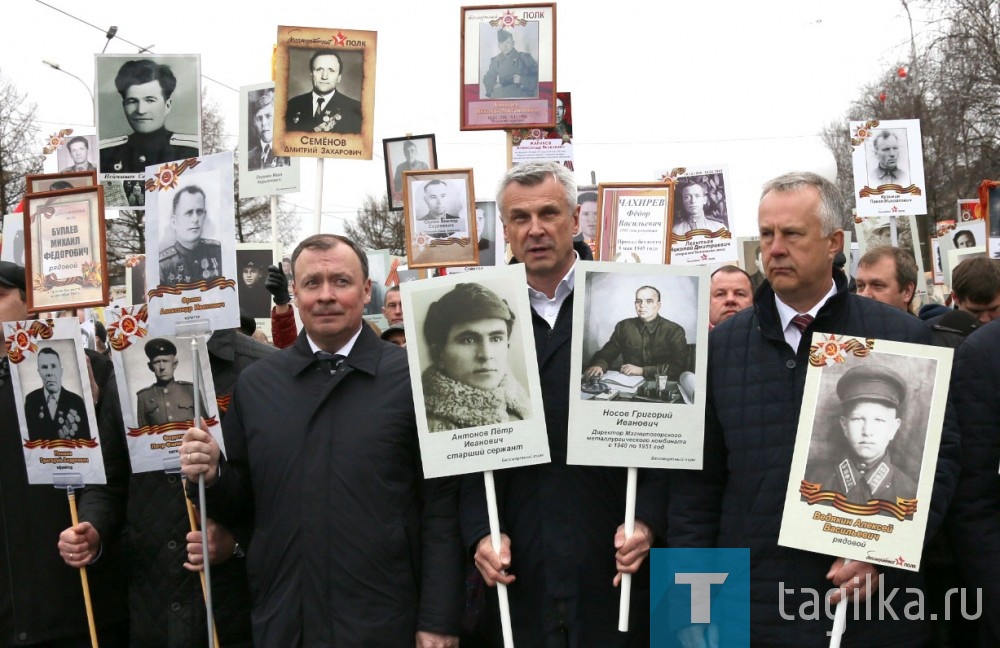 Сегодня Нижний Тагил вместе со всей страной отмечает День Победы