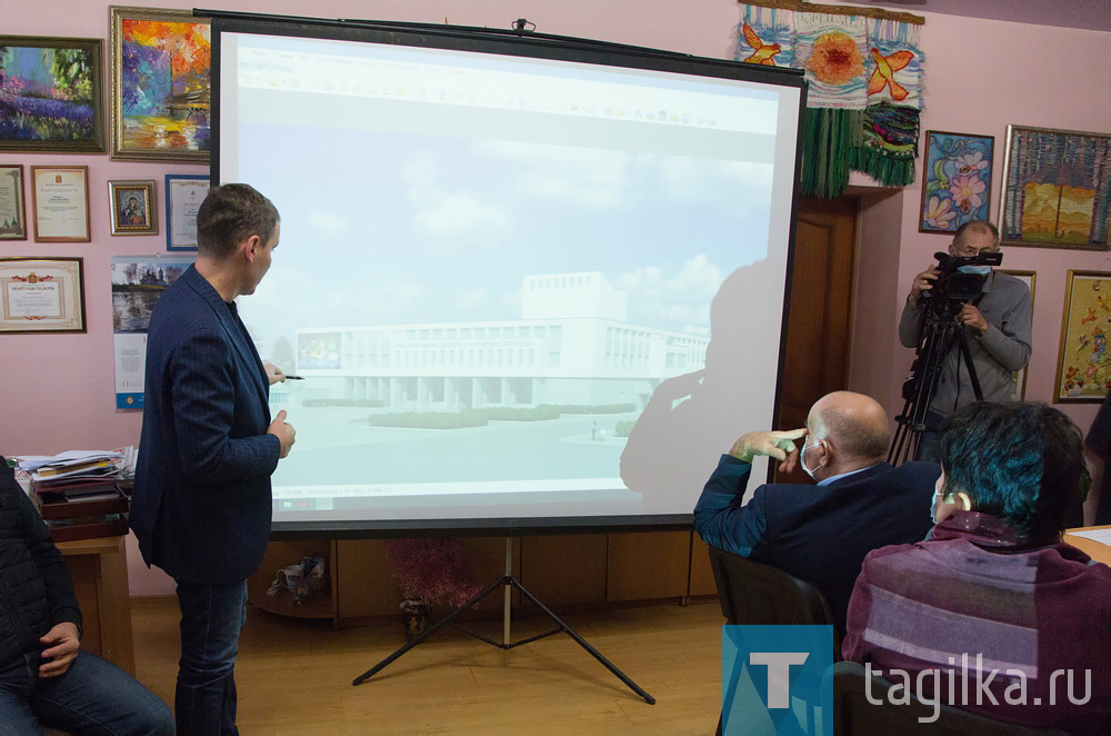 Ремонт Дворца детского и юношеского творчества. Совещание