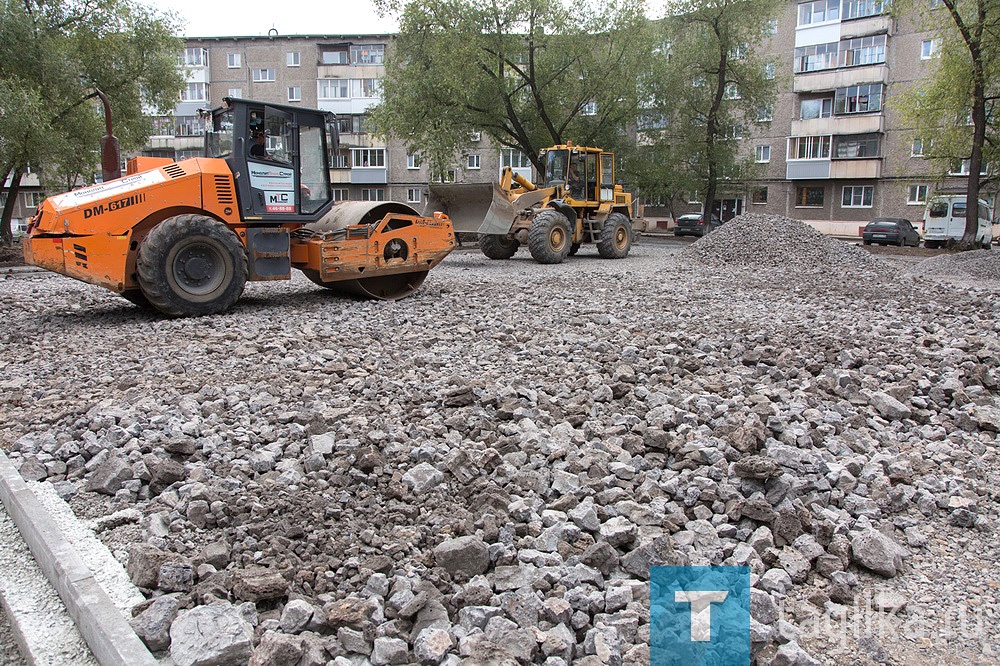 Благоустройство дворов на улице Ермака