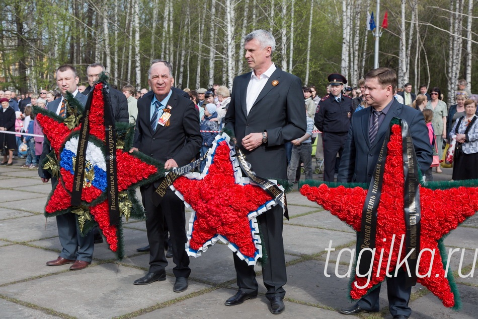 Торжественно-траурный митинг. НТМК.